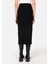 Slim Fit Kadın Siyah Etek 2