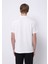Comfort Fit Polo Yaka Düz Erkek Beyaz Kısa Kol Tişört 2