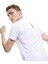 Kısa Kollu Bisiklet Yaka Reglan Kol Arkası Baskılı Slim Fit Spor Tişört 3
