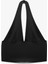 Slim Fit Sırt Dekolteli Crop Halter Yaka Büstiyer 1