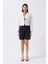 Crop Keten Blazer Ceket 2