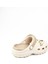 960 Ekru Kapalı Taşlı Eva Kadın Terlik 4