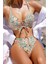 Önden Baglama Detaylı Yüksek Bel Bikini Takımı 2