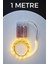 Kalem Pil Ile Çalışan Günışığı Renk 1 Metre Yapışkanlı Şerit LED 1