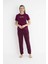 Estiva 25122 Kadın Milan Soft Kalpli Kısa Kol Pijama Takımı 1