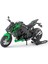 1:12 Kawasaki Z1000 Alaşımlı Motosiklet Simülasyonu Ağır Motosiklet Modeli Ses ve Işık Süsleri El Yapımı Oyuncak Araba (Yurt Dışından) 1