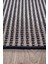 Modern Şönil Kilim Halı Yıkanabilir Kaymaz Tabanlı Yumuşak İnce Yapısı ile Her Alana Uyumlu Bej 4