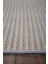 Modern Şönil Kilim Halı Yıkanabilir Kaymaz Tabanlı Yumuşak İnce Yapısı ile Her Alana Uyumlu Beyaz 3