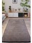 Modern Şönil Kilim Halı Yıkanabilir Kaymaz Tabanlı Yumuşak İnce Yapısı ile Her Alana Uyumlu Bej 2