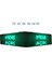 LED Tabela Çift Taraflı Yeşil Kayan Yazı-Wifi 48X96CM 2