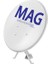 80 cm Ofset Çanak Anten (Bm) 10 Lu Paket Mag (4172) 1