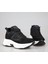 24K302 Dolgu Topuk Siyah Kadın Sneakers 4