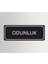 Odunluk - Ofis Departman Kapı Isimliği, Yönlendirme Levhası 24X9 cm 4mm 1