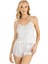 Aria's Closet Ekru Saten Şort Takımı 9210 1