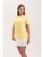725108_KADIN Sportif Likralı Basic Kısa Kollu Tshirt 4