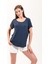 725107_KADIN Düşük Kollu Yuvarlak Yakalı Cool&comfort Tshirt 1