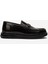 Erkek Kalın Taban Tokalı Loafer Ayakkabı Gerçek Deri Cr 2713 Bordo 1