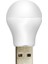 5 Volt - 1 Amper USB LED Lamba Beyaz (5132) 1