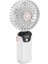 Taşınabilir Mini El Fanı 5 Ayarlı Led Ekranlı Mini El Tipi Hızı Sessiz Çalışma Sl608 - Beyaz 4