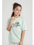 Kız Çocuk Basic Malibu Baskılı T-Shirt 1