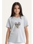 Kız Çocuk Basic Baskılı T-Shirt 4