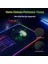 Rgb Işıklı Düz Siyah 80*30 cm Gaming Oyuncu Mousepad Xxl 6
