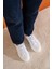 Beyaz Tabanlı Rahat Günlük Kadın Sneaker 2