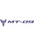 Yamaha Mt-09 Sticker 00361 11X3 cm 1