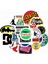 Logo V1 Sticker Paketi -Bullet Journal - Ajanda - Planner - Defter - Laptop Etiket Çıkartma Çok Renkli 10 x 15 Paket Boyutu 3 x 5 cm Stickerlar Paket Içeriği 25 Adet Dadi Ramba Sticker 2