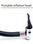 Araba Hava Pompası Mini Küçük Araç Hava Kompresörü 12 V Lastik Şişirme 3