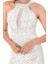 Halter Yaka Pul Payet Mini Elbise 1