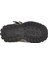 Siyah Cırtlı Hafif Unisex Çocuk Spor Sandalet 25Y614 F 5