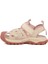 Pembe Cırtlı Hafif Unisex Çocuk Spor Sandalet 25Y614 F 2