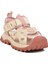 Pembe Cırtlı Hafif Unisex Çocuk Spor Sandalet 25Y614 F 3