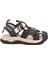 Siyah Cırtlı Hafif Unisex Çocuk Spor Sandalet 25Y614 F 1