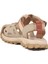 Bej Cırtlı Hafif Unisex Çocuk Spor Sandalet 25Y614 F 4