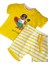 Surf's Up Çıtçıtlı Yaka Üst Tşört,şort Alt Üst Takım Erkek Bebek 3