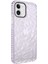 iPhone 12 Pro Uyumlu Tkdr Buzz Kapak-Beyaz 3