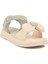Yeşil Hafif Esnek Taşlı Kız Çocuk Sandalet 25Y600-5 F 3