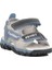 Lacivert-Mavi Ortopedik Erkek Çocuk Sandalet 25T102 B 1