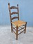 Vintage Masif Ahşap Sandalye (1 Adet) AC05 2