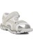 Gümüş Simli Ortopedik Kız Çocuk Sandalet 25T104 P 1