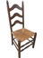 Vintage Masif Ahşap Sandalye (1 Adet) AC07 1