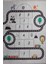 Türkmen Gloria TD1666-01 Halı Kilim Kaymaz Taban Yıkanabilir Salon Mutfak Kesme Yolluk 1