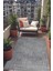 Decoser Hasır 8052 Gri Halı Kilim Kaymaz Taban Salon Mutfak Kesme Yolluk 1