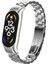 Xiaomi Mi Band 7 Uyumlu Krd-04 Metal Kordon Zore - Gümüş 1