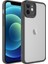 Apple iPhone 11 Kılıf Kamera Korumalı Transparan Hgea Post Kapak-Siyah 1