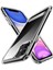 iPhone 11 Uyumlu Standlı Şeffaf Silikon Hgea L-Stand Kapak-Renksiz 1