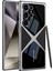 Galaxy S24 Ultra Kılıf Ultra Ince Kamera Korumalı Pc + Deri Arka Yüzey Hgea X-Pro Kapak-Siyah 1