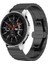 Gear S2 (20MM) Uyumlu Krd-16 Metal Kordon Zore - Siyah 1